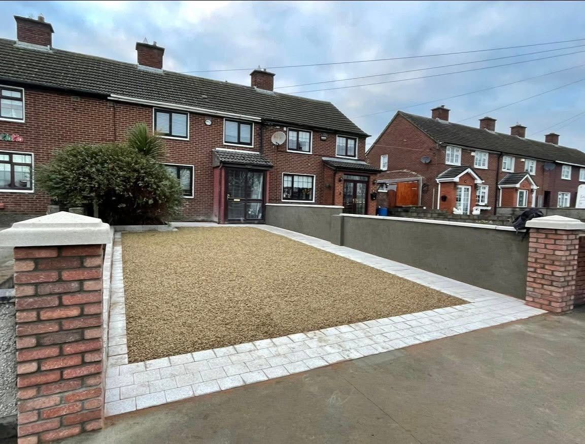 Gravel driveway