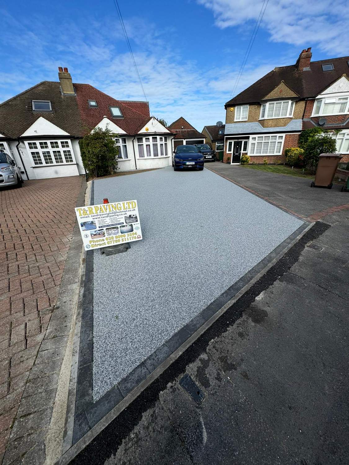 Resin driveway