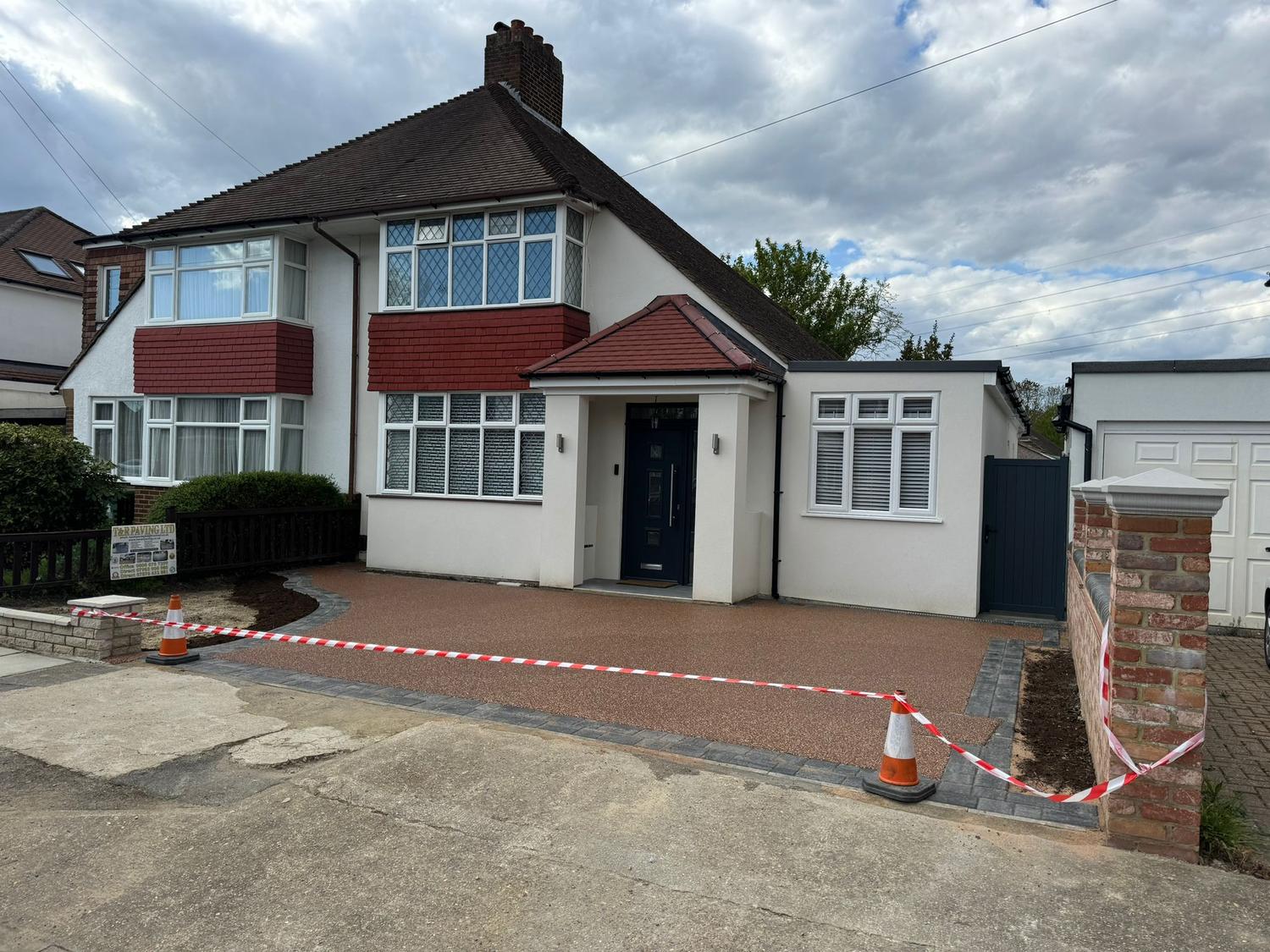 Tarmac driveway
